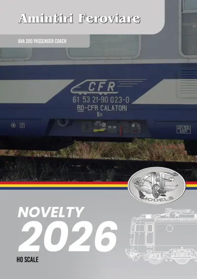 CFR Călători - B11 (AVA 200) passenger coach (novelty 2026) - Amintiri Feroviare