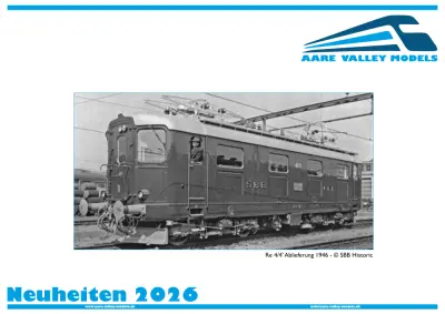 Neuheiten 2026 - Aare Valley Models