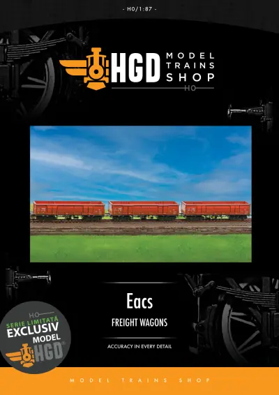 Eacs freight wagons - HGD
