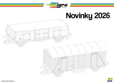 Novinky 2026 - igra model