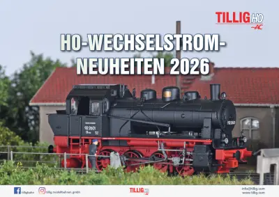 H0-WECHSELSTROM - NEUHEITEN 2026 - Tillig Bahn