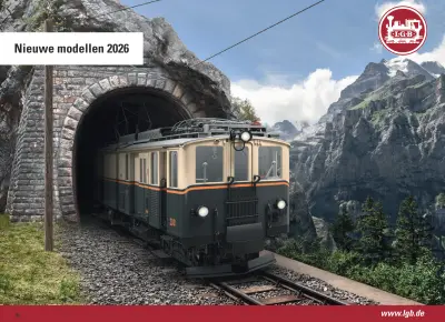 Nieuwe modellen 2026 - LGB