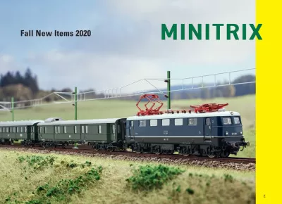 Minitrix Fall New Items 2020 - Trix