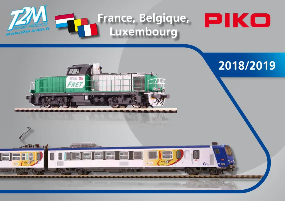 PIKO - Catalogue France, Belgique & Luxembourg 2018 / 2019