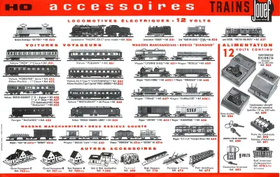 Mini-catalogue 1962 - Jouef
