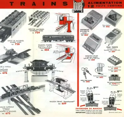 Mini-catalogue 1964 - Jouef