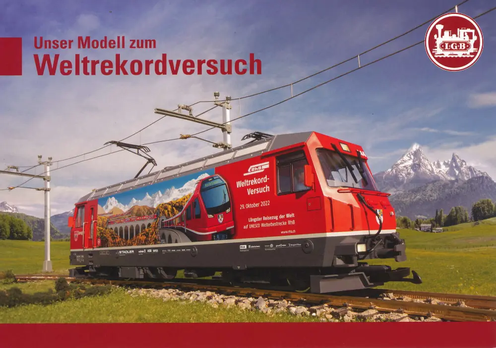 LGB - Unser Modell zum Weltrekordversuch