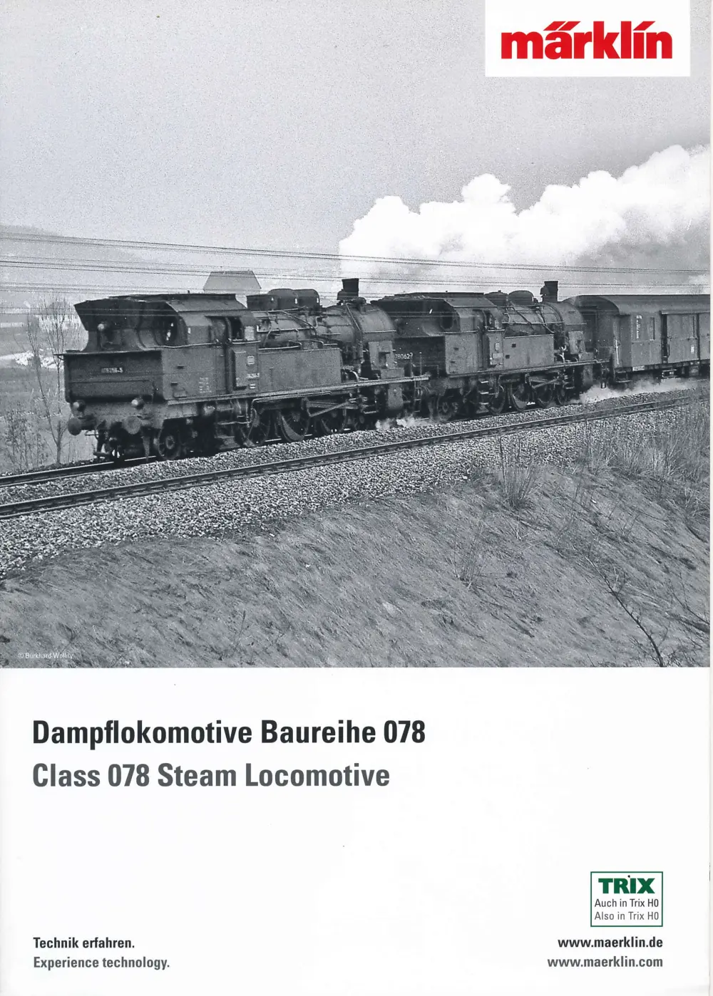 Märklin - Dampflokomotive Baureihe 078 / Glass 078 Steam Locomotive