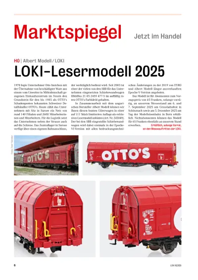 LOKI Lesermodell 2025 - Albert Modell