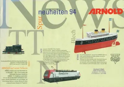 Neuheiten 1994 - Arnold