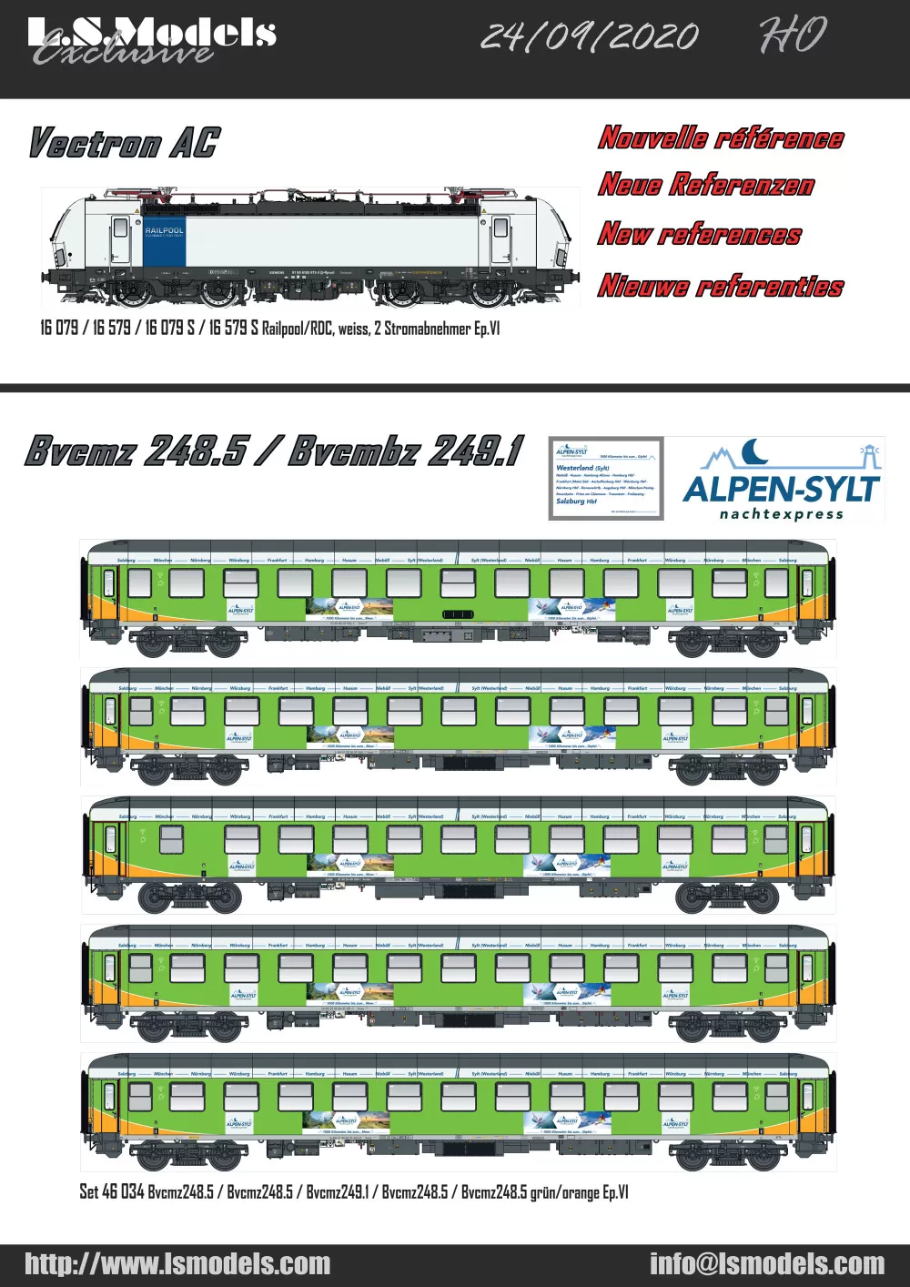 LS Models - ALPEN-SYLT nachtexpress