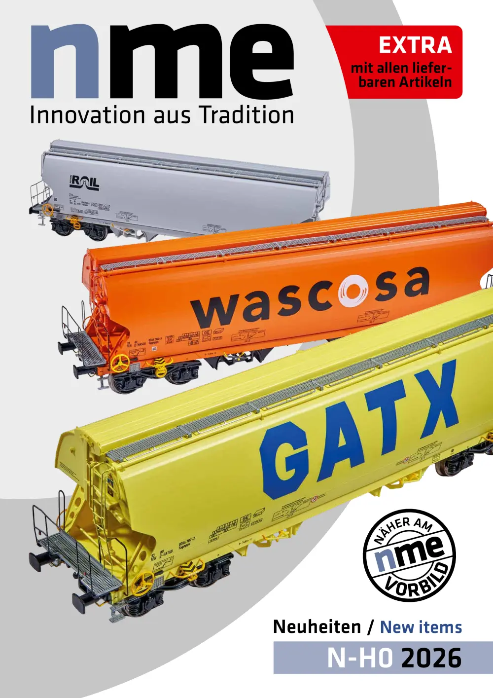 NME - Nürnberger ModellEisenbahnen - Neuheiten / New Items 2026
