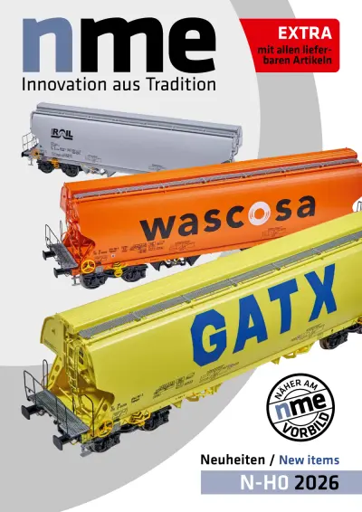 Neuheiten / New Items 2026 - NME - Nürnberger ModellEisenbahnen