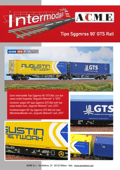 Tipo Sggmrss 90’ GTS Rail (ref. 40498) - ACME - Anonima Costruzioni Modellistiche Esatte