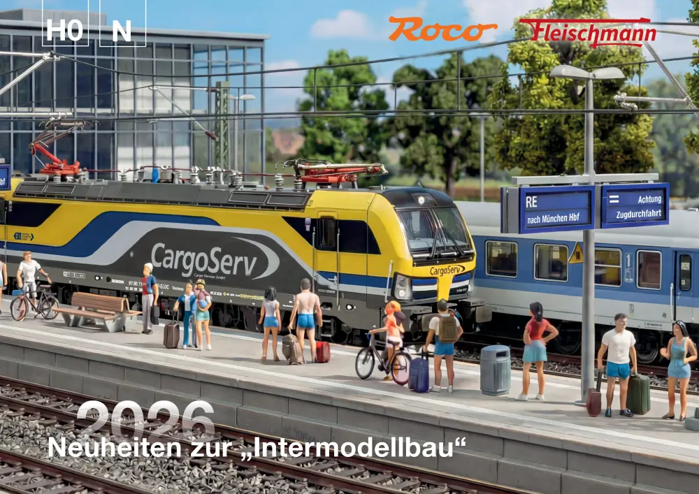 Roco / Fleischmann - Neuheiten Intermodellbau Dortmund 2026