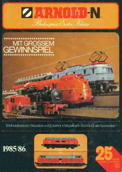 Katalog 1985-1986 - Arnold