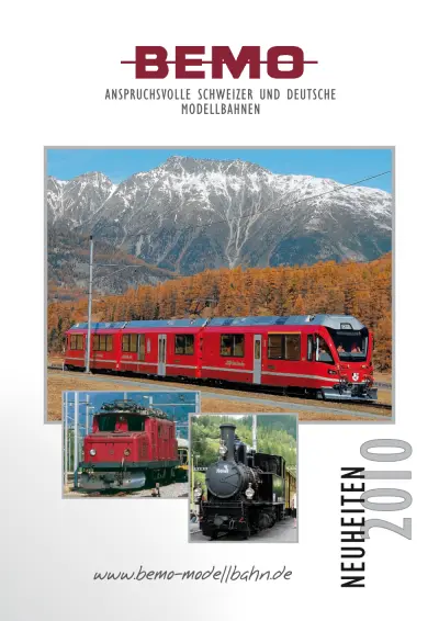 Neuheiten 2010 - BEMO