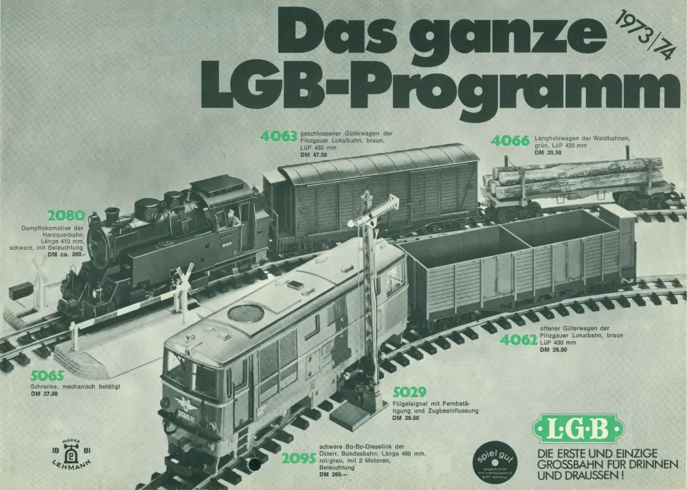 LGB - Katalog 1973-1974