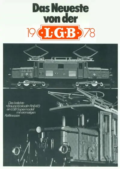 Katalog Neuheiten 1978 - LGB