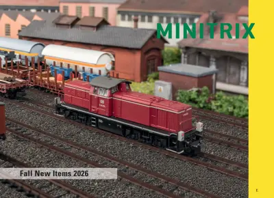 Minitrix - Fall New Items 2026