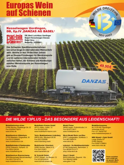 DB Kesselwagen Uerdingen "DANZAS AG BASEL"