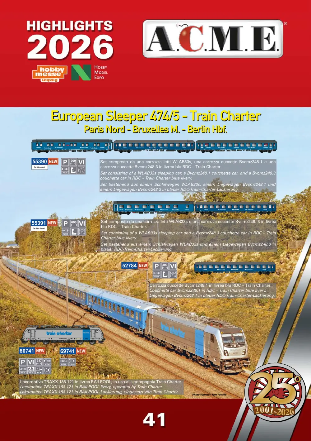 ACME - Anonima Costruzioni Modellistiche Esatte - Highlights 2026 Hobby Messe Leipzig / Hobby Model Expo