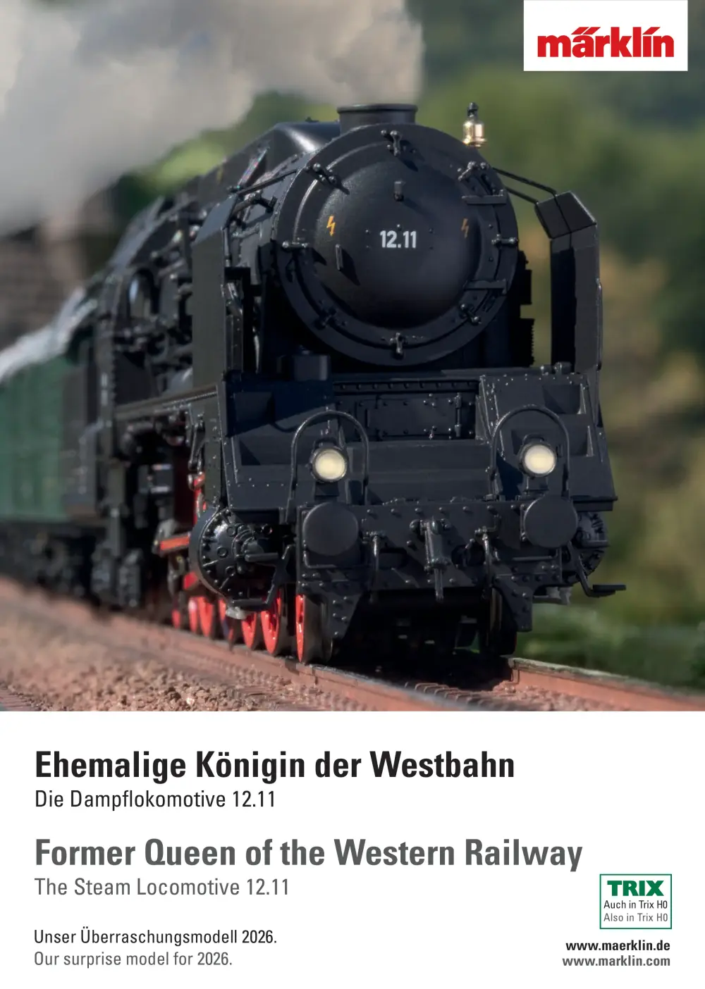 Märklin / Trix - Die Dampflokomotive 12.11 / The Steam Locomotive 12.11