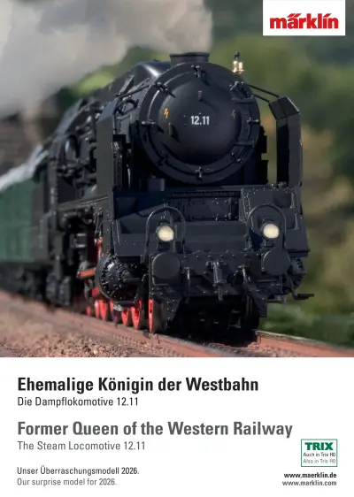 Die Dampflokomotive 12.11 / The Steam Locomotive 12.11