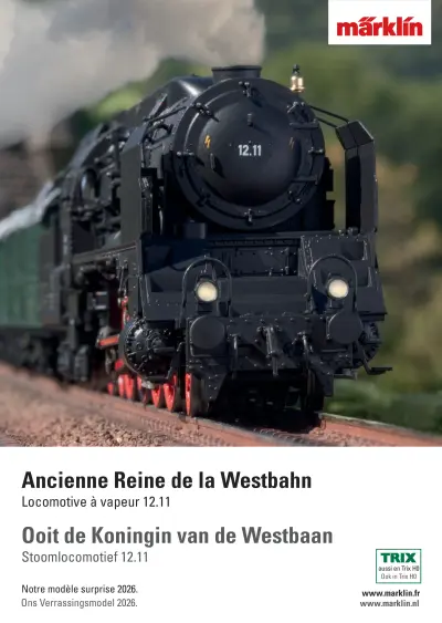 Locomotive à vapeur 12.11 / Stoomlocomotief 12.11