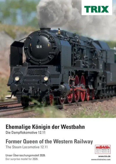Die Dampflokomotive 12.11 / The Steam Locomotive 12.11