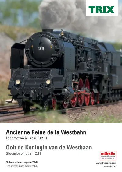 Locomotive à vapeur 12.11 / Stoomlocomotief 12.11