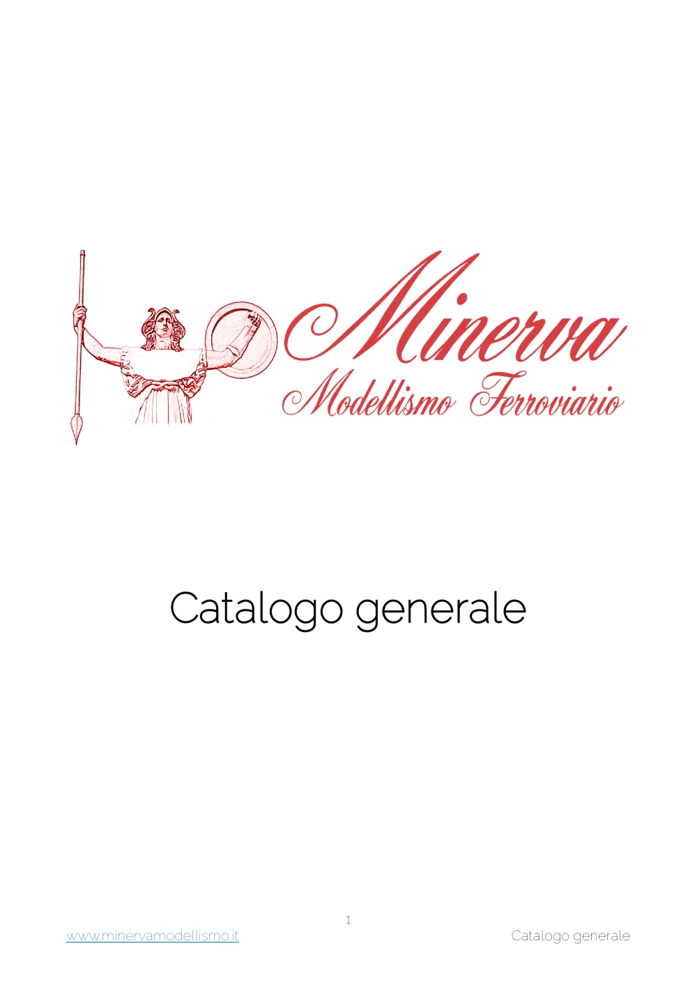 Minerva Modellismo Ferroviario - Catalogo generale
