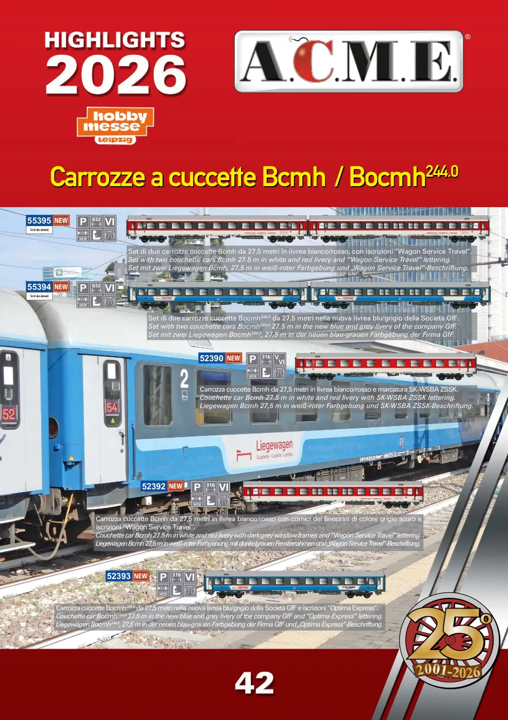 ACME - Anonima Costruzioni Modellistiche Esatte - Highlights 2026 Hobby Messe Leipzig