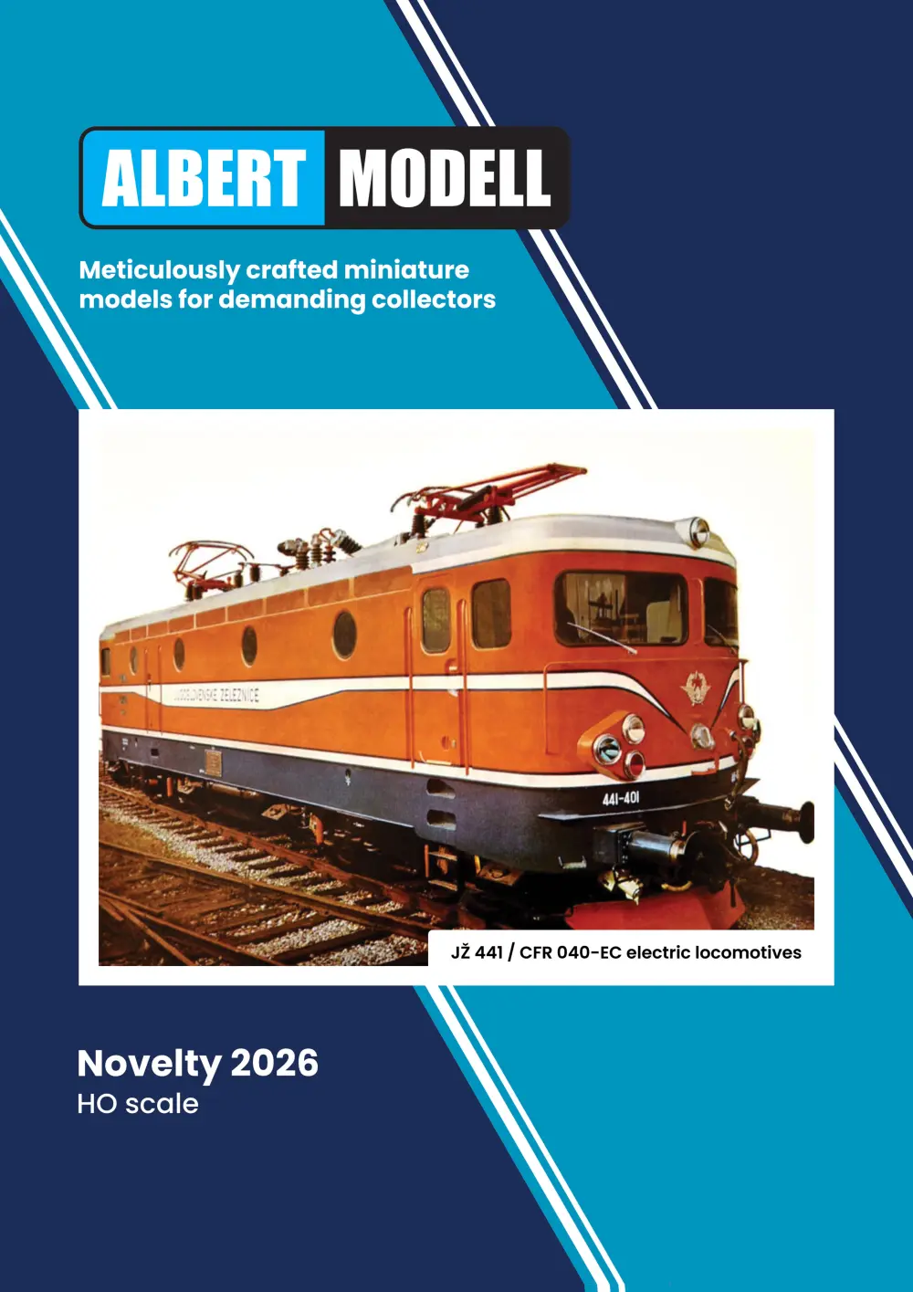 Albert Modell - JŽ 441 / CFR 040-EC electric locomotives