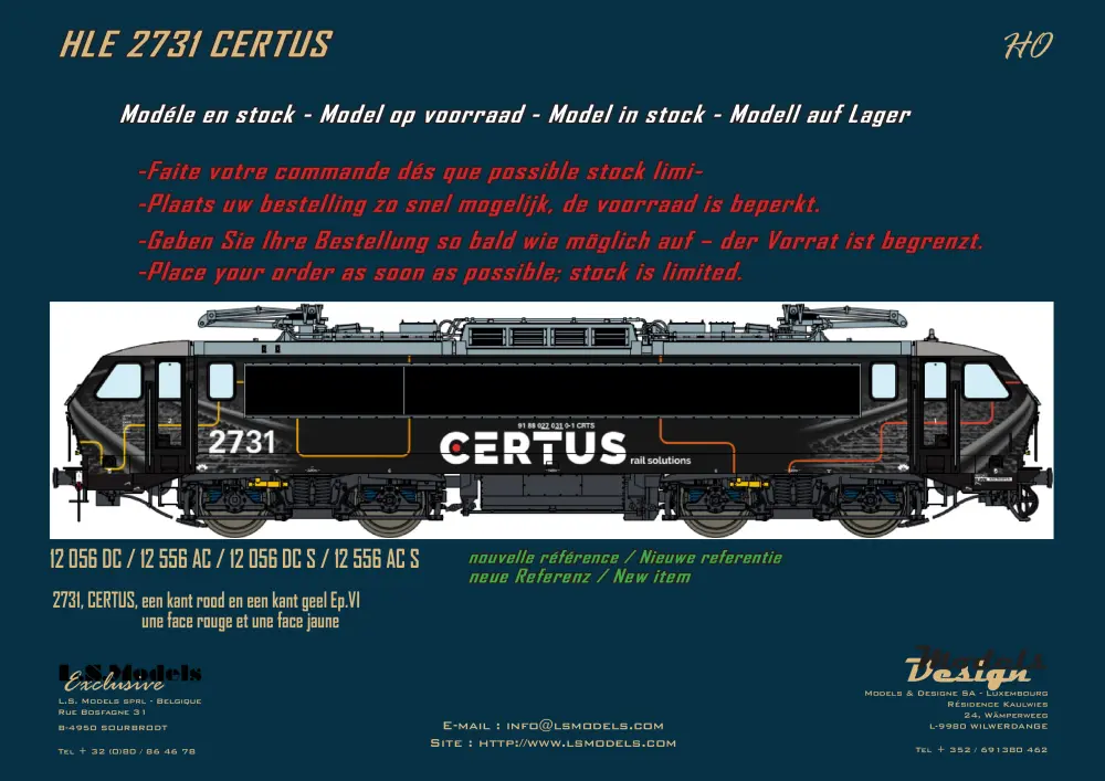 LS Models - HLE 2731 CERTUS