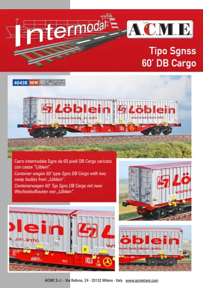 Tipo Sgnss 60’ DB Cargo (ref. 40438)