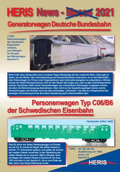 Novelties 2021 - Heris
