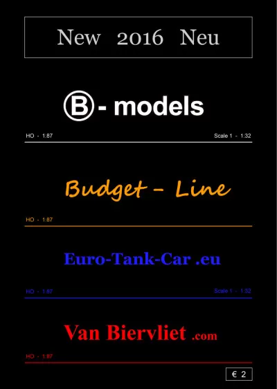 Catalog 2016 - B-models