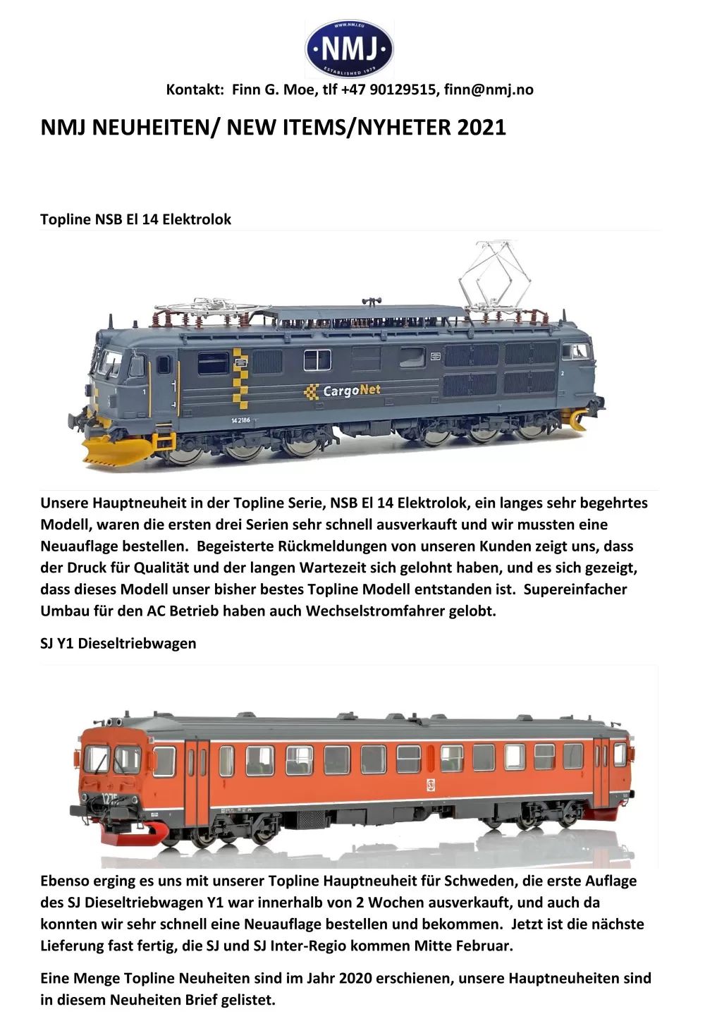 NMJ - Novelties 2021