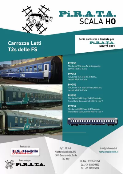 FS - T2s sleeping coaches - Pi.R.A.T.A.