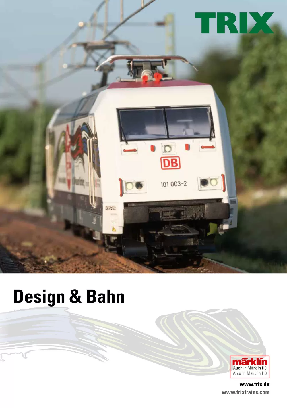 Trix - DB - 101 003-2 "Design & Bahn" electric locomotive