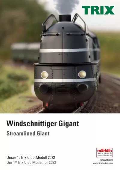 DR - 06 001 steam locomotive - Trix
