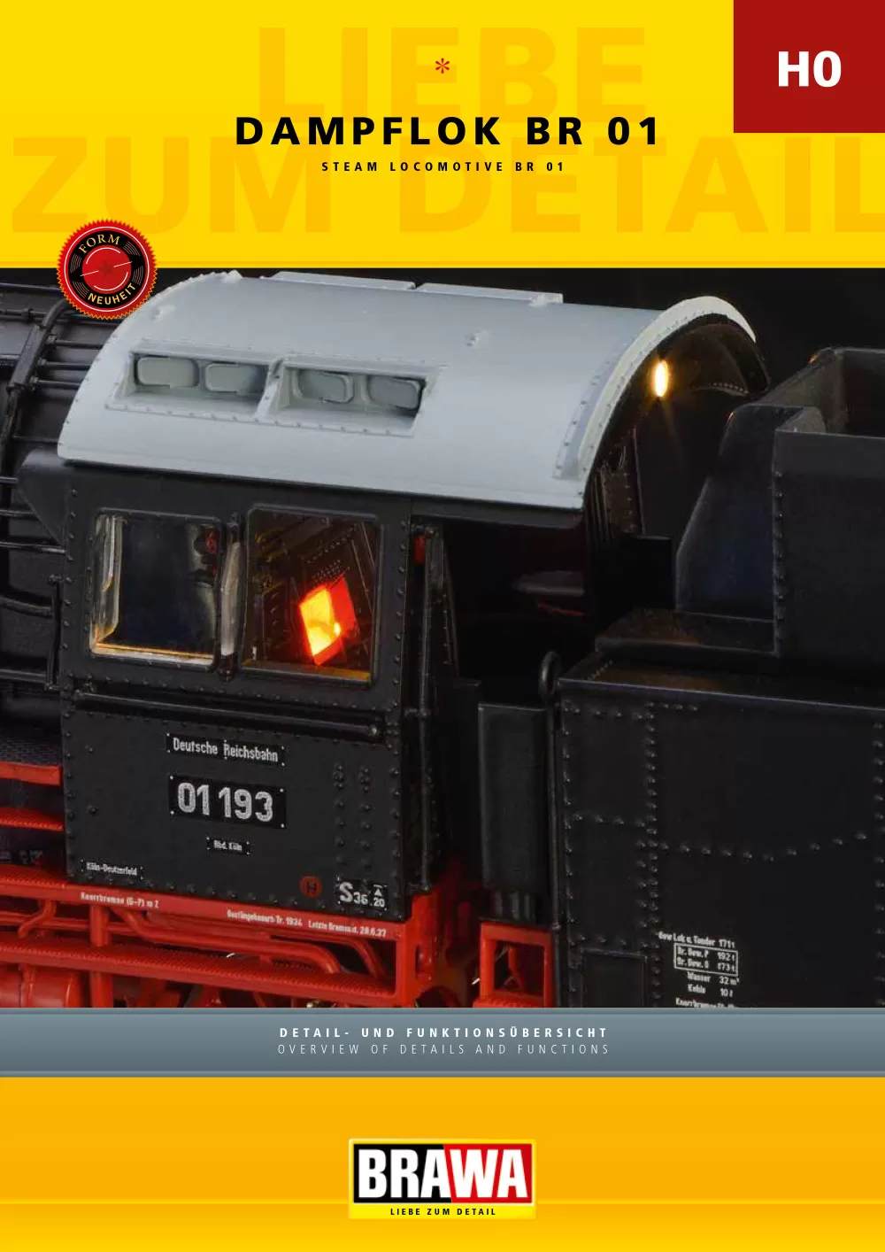 Brawa - BR 01 steam locomotive
