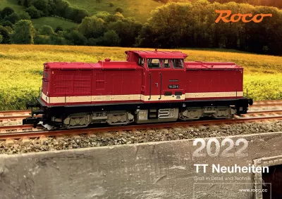 Novelties 2022 catalog - Roco
