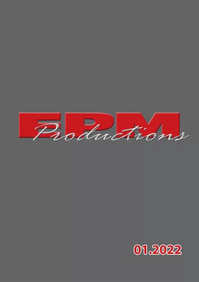 Novelties 2022 - EPM Productions