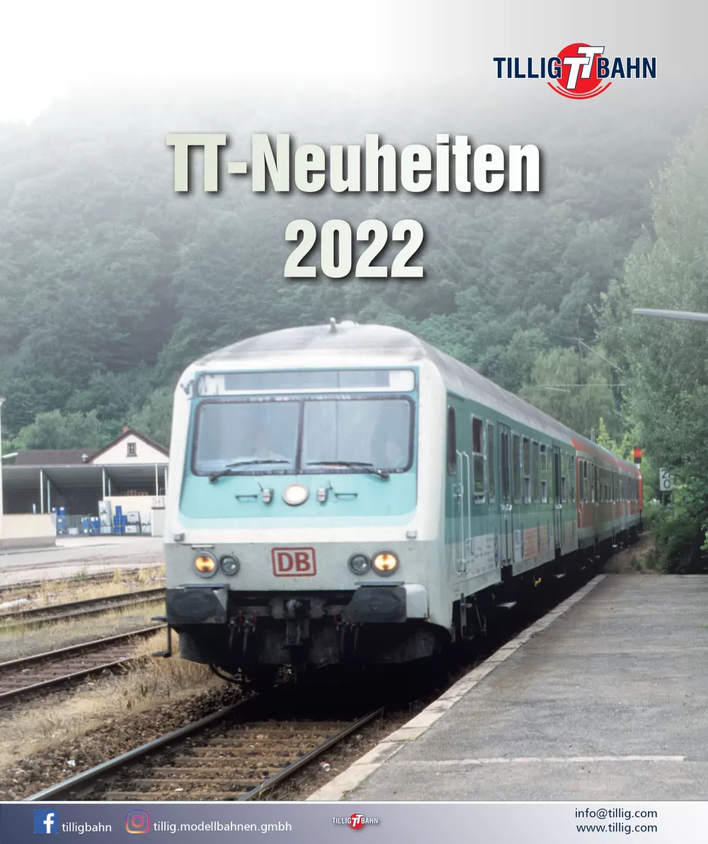 Tillig Bahn - Novelties 2022 catalog