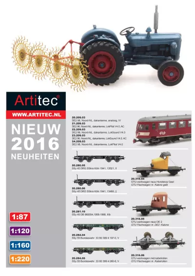 Novelties 2016 - Artitec