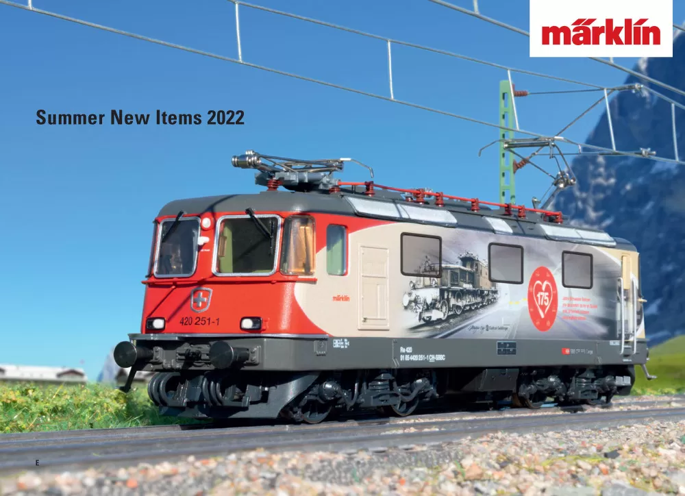 Märklin - Novelties Summer 2022 catalog