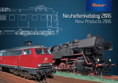 Novelties 2016 catalog - Roco