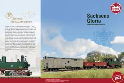 IV K "Sachsens Gloria" steam locomotive - LGB